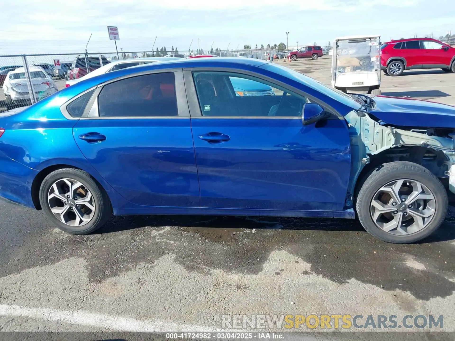 14 Photograph of a damaged car 3KPF24AD2KE065407 KIA FORTE 2019