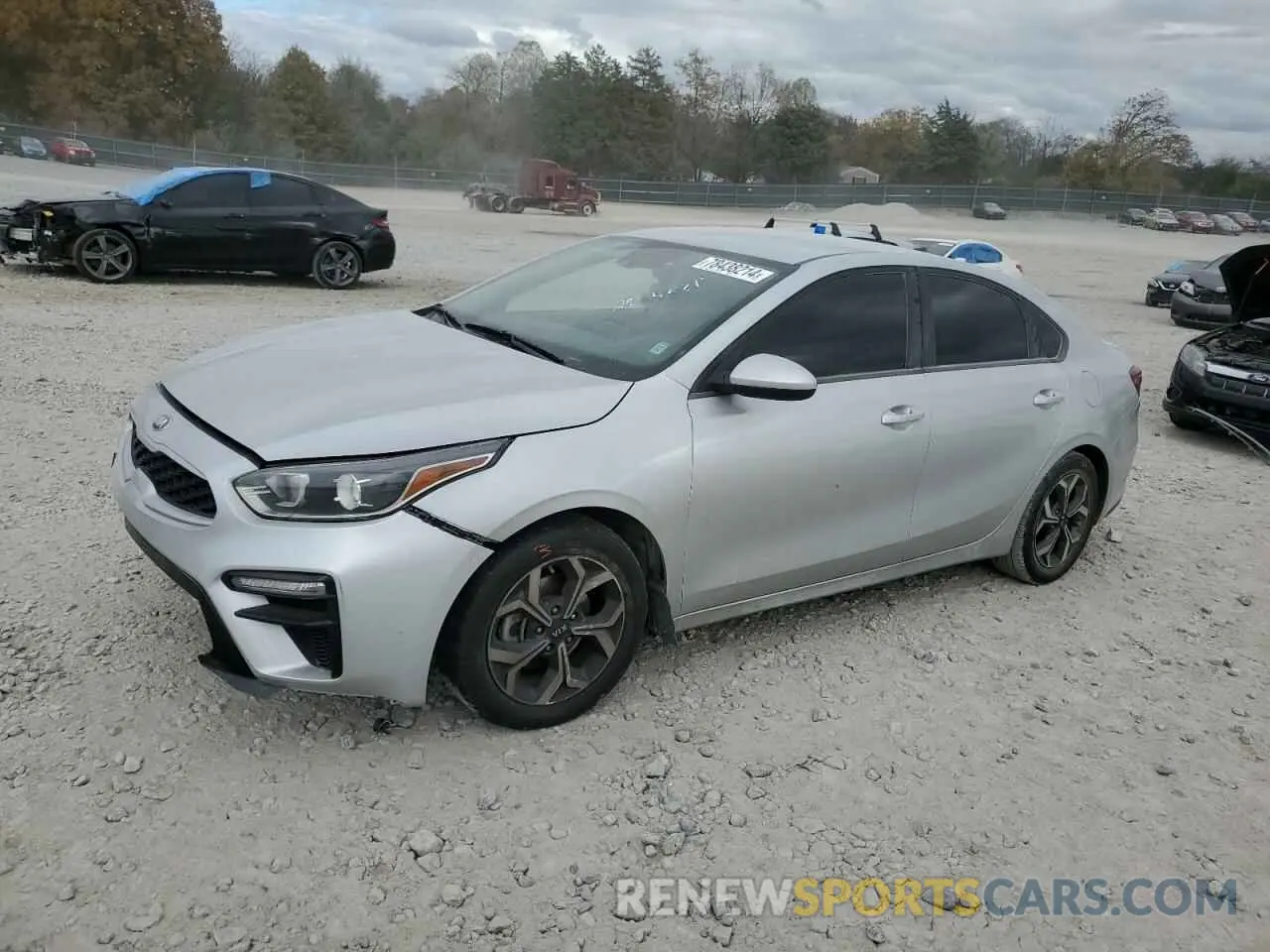 1 Photograph of a damaged car 3KPF24AD2KE067478 KIA FORTE 2019