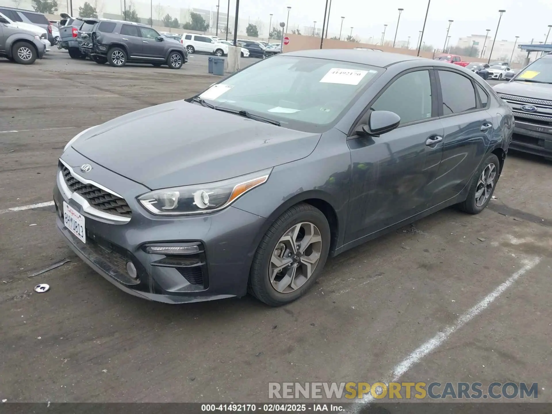 2 Photograph of a damaged car 3KPF24AD2KE069151 KIA FORTE 2019