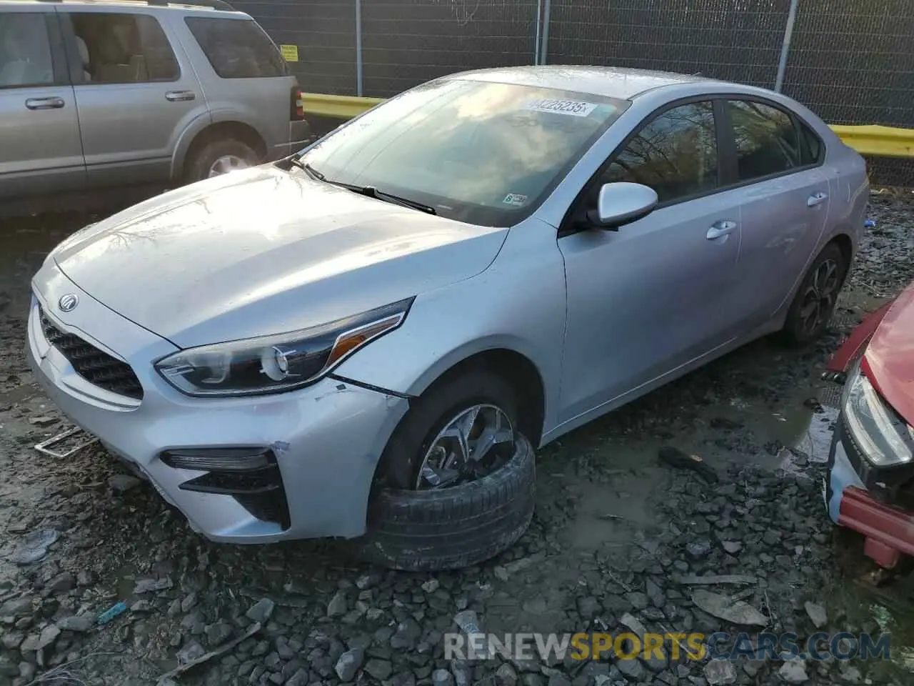 1 Photograph of a damaged car 3KPF24AD2KE071949 KIA FORTE 2019