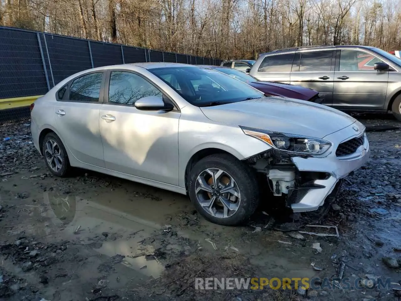 4 Photograph of a damaged car 3KPF24AD2KE071949 KIA FORTE 2019