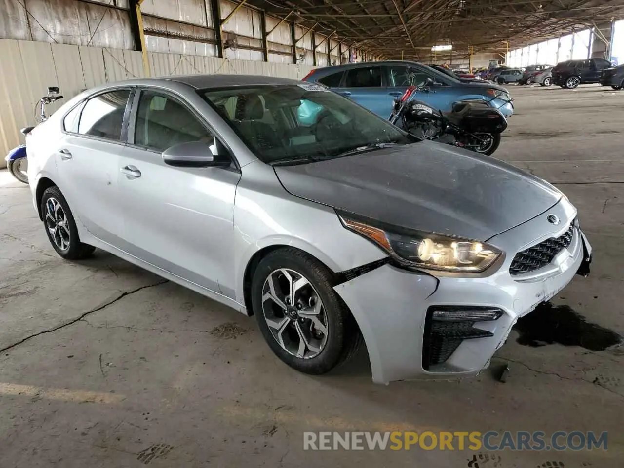 4 Photograph of a damaged car 3KPF24AD2KE074642 KIA FORTE 2019