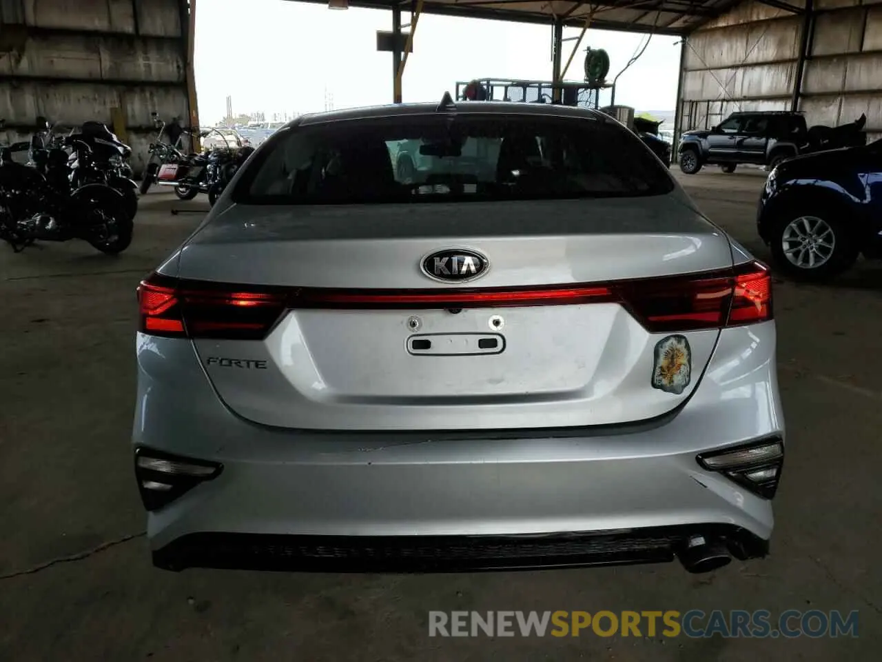 6 Photograph of a damaged car 3KPF24AD2KE074642 KIA FORTE 2019