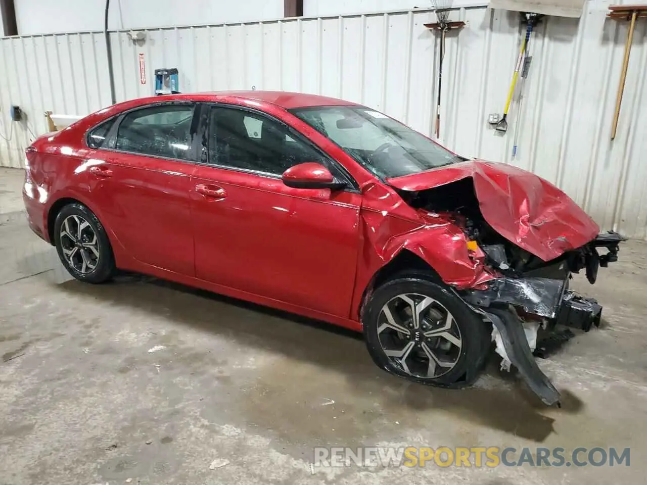 4 Photograph of a damaged car 3KPF24AD2KE104254 KIA FORTE 2019