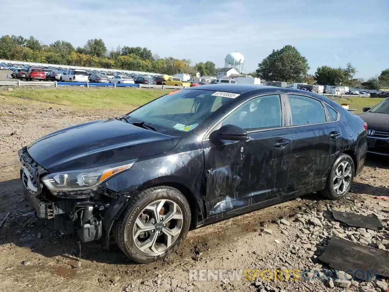 1 Photograph of a damaged car 3KPF24AD2KE104495 KIA FORTE 2019