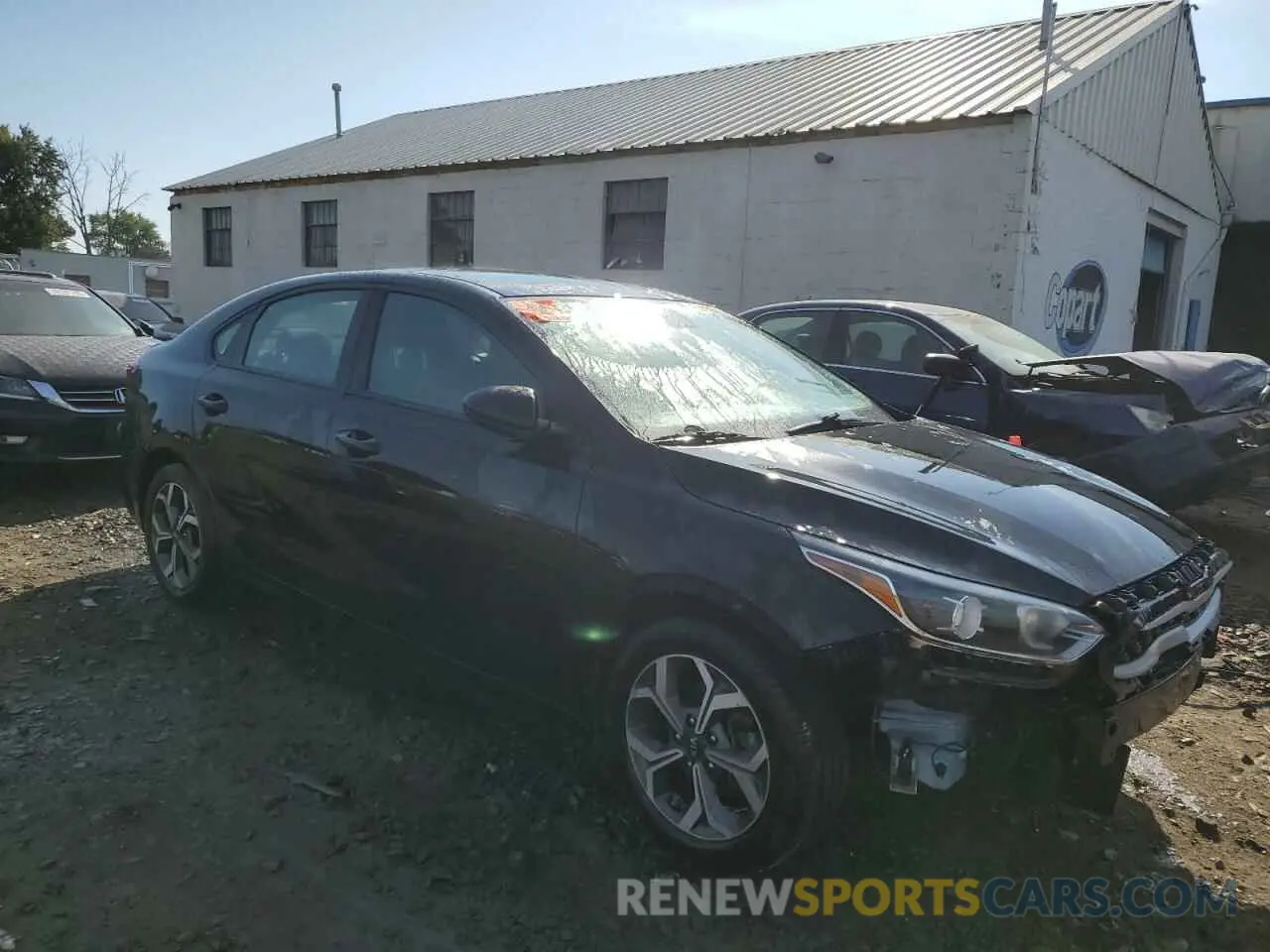 4 Photograph of a damaged car 3KPF24AD2KE104495 KIA FORTE 2019