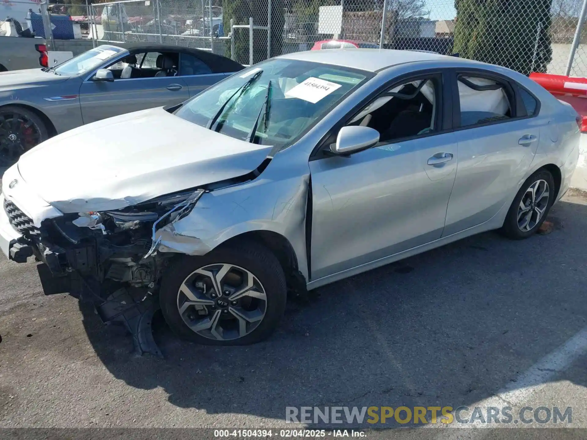 2 Photograph of a damaged car 3KPF24AD2KE118378 KIA FORTE 2019