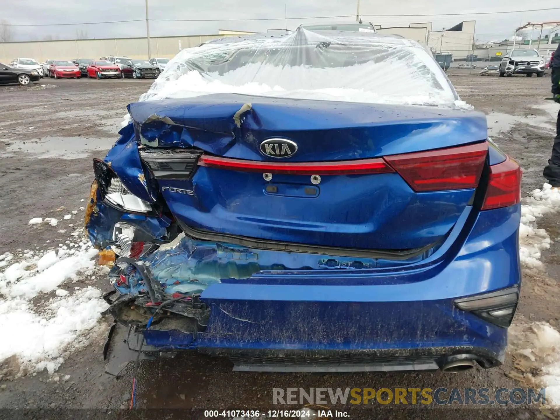 16 Photograph of a damaged car 3KPF24AD2KE124858 KIA FORTE 2019