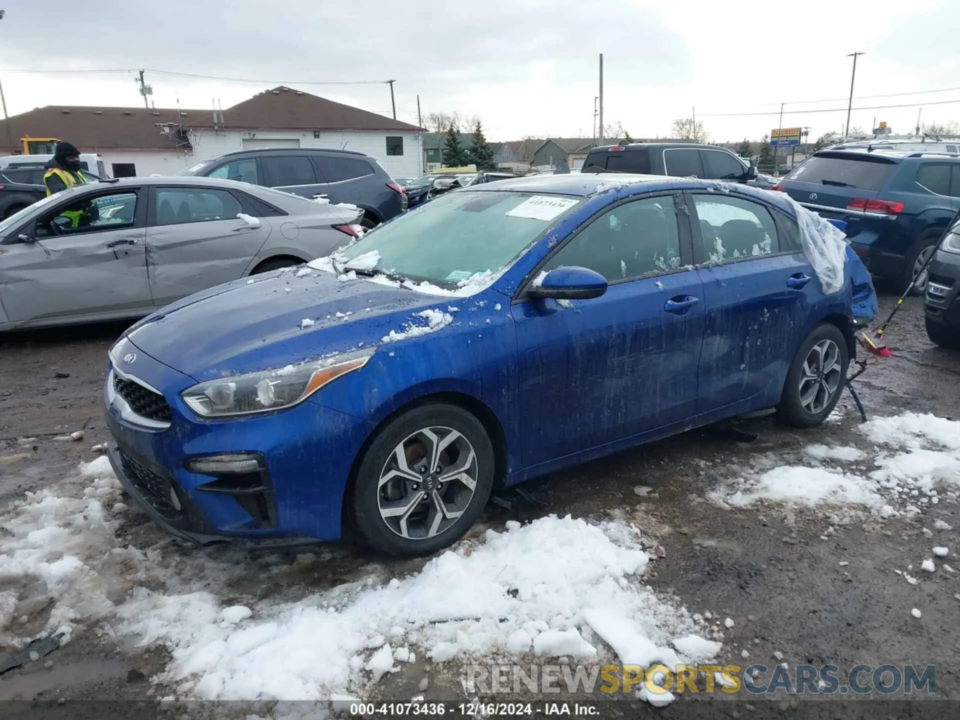 2 Photograph of a damaged car 3KPF24AD2KE124858 KIA FORTE 2019