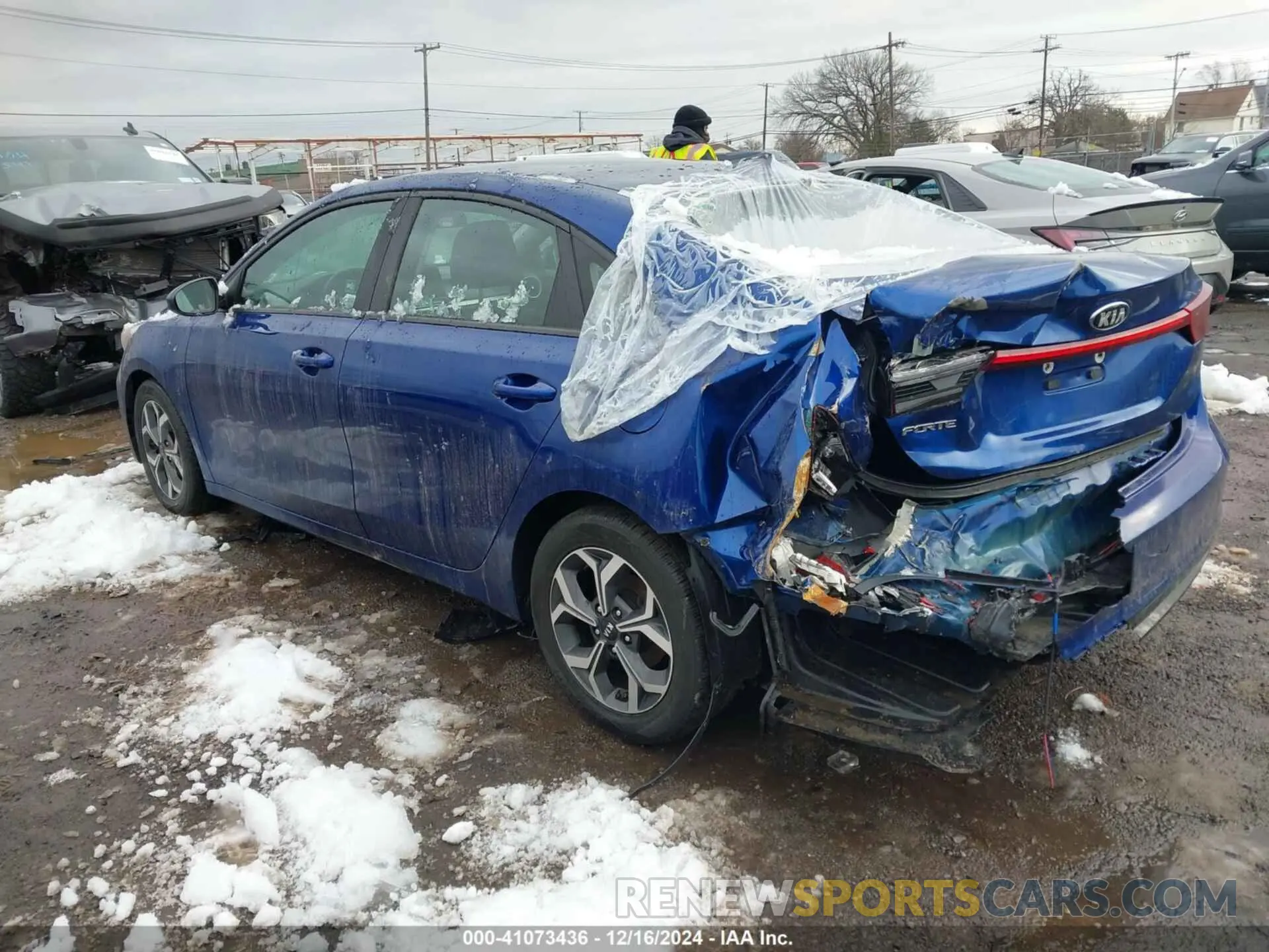 3 Photograph of a damaged car 3KPF24AD2KE124858 KIA FORTE 2019