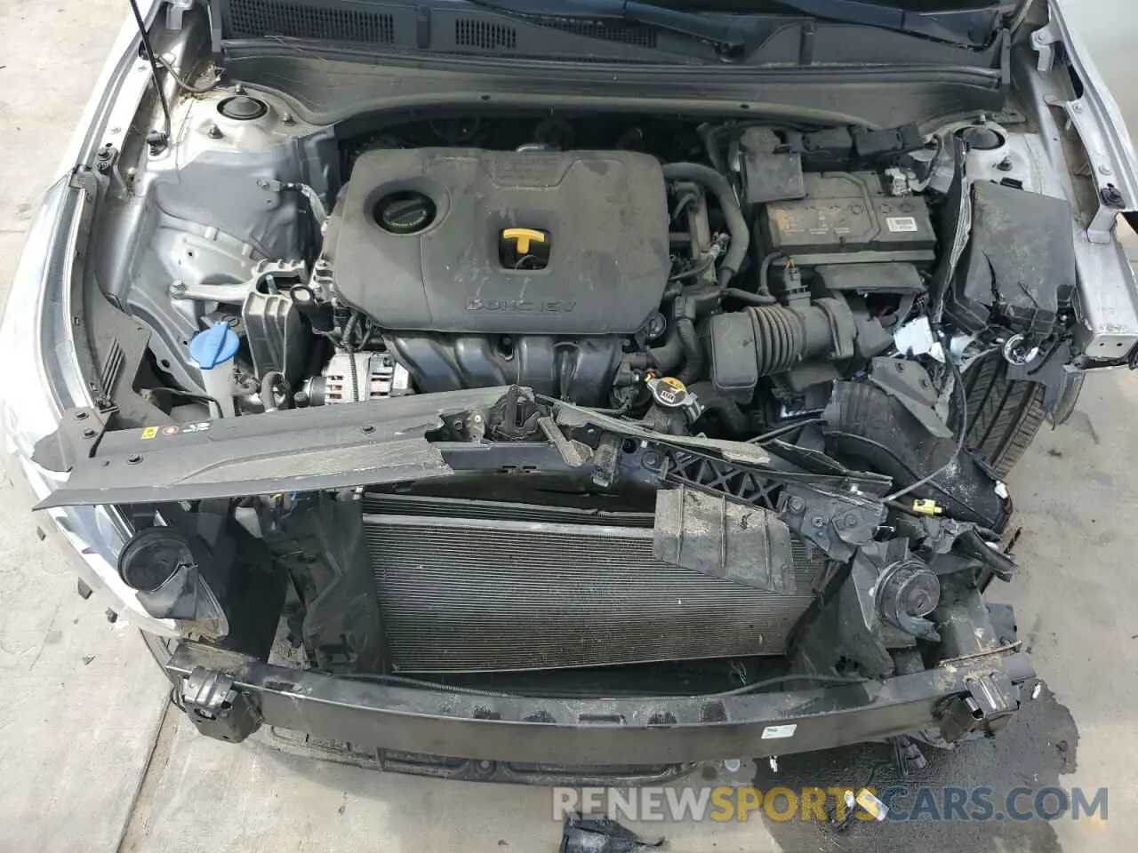11 Photograph of a damaged car 3KPF24AD2KE129381 KIA FORTE 2019