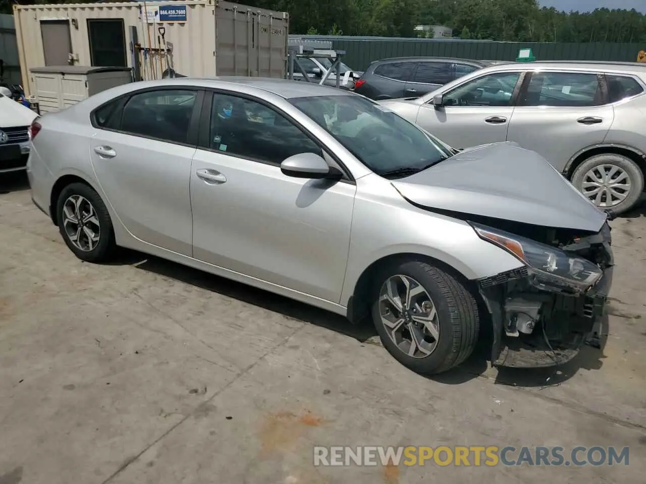 4 Photograph of a damaged car 3KPF24AD2KE129381 KIA FORTE 2019