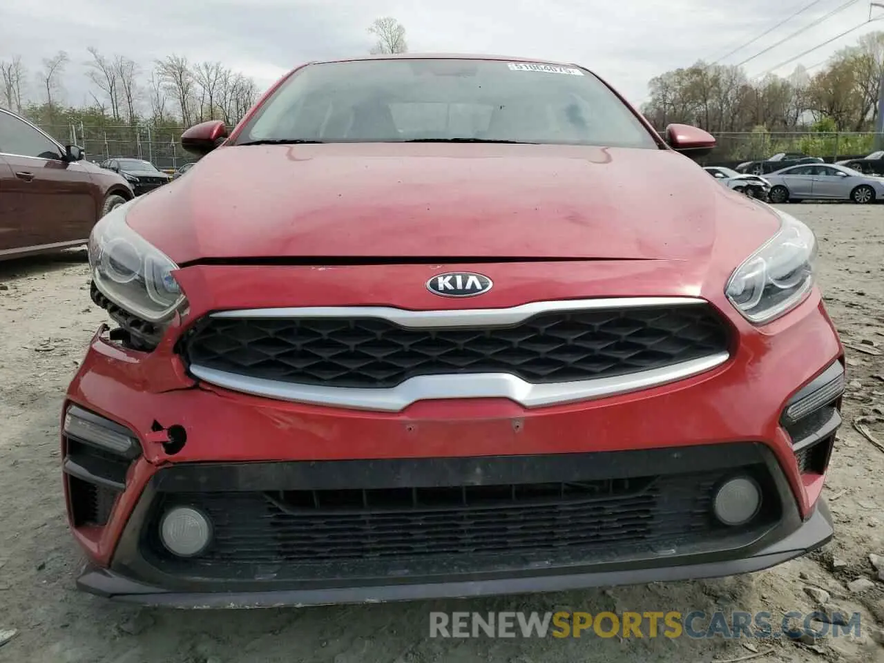 5 Photograph of a damaged car 3KPF24AD2KE130899 KIA FORTE 2019