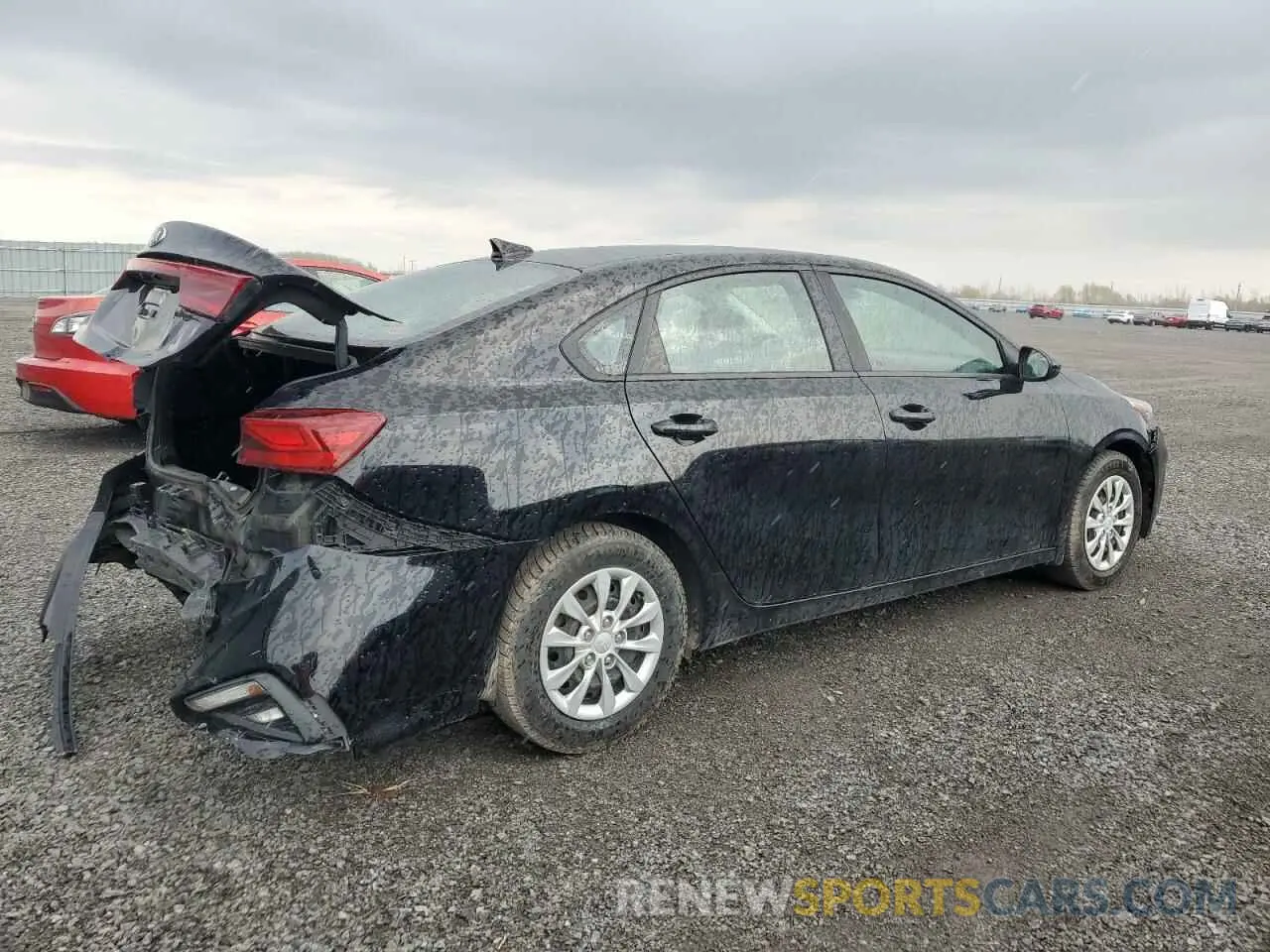 3 Photograph of a damaged car 3KPF24AD2KE134757 KIA FORTE 2019