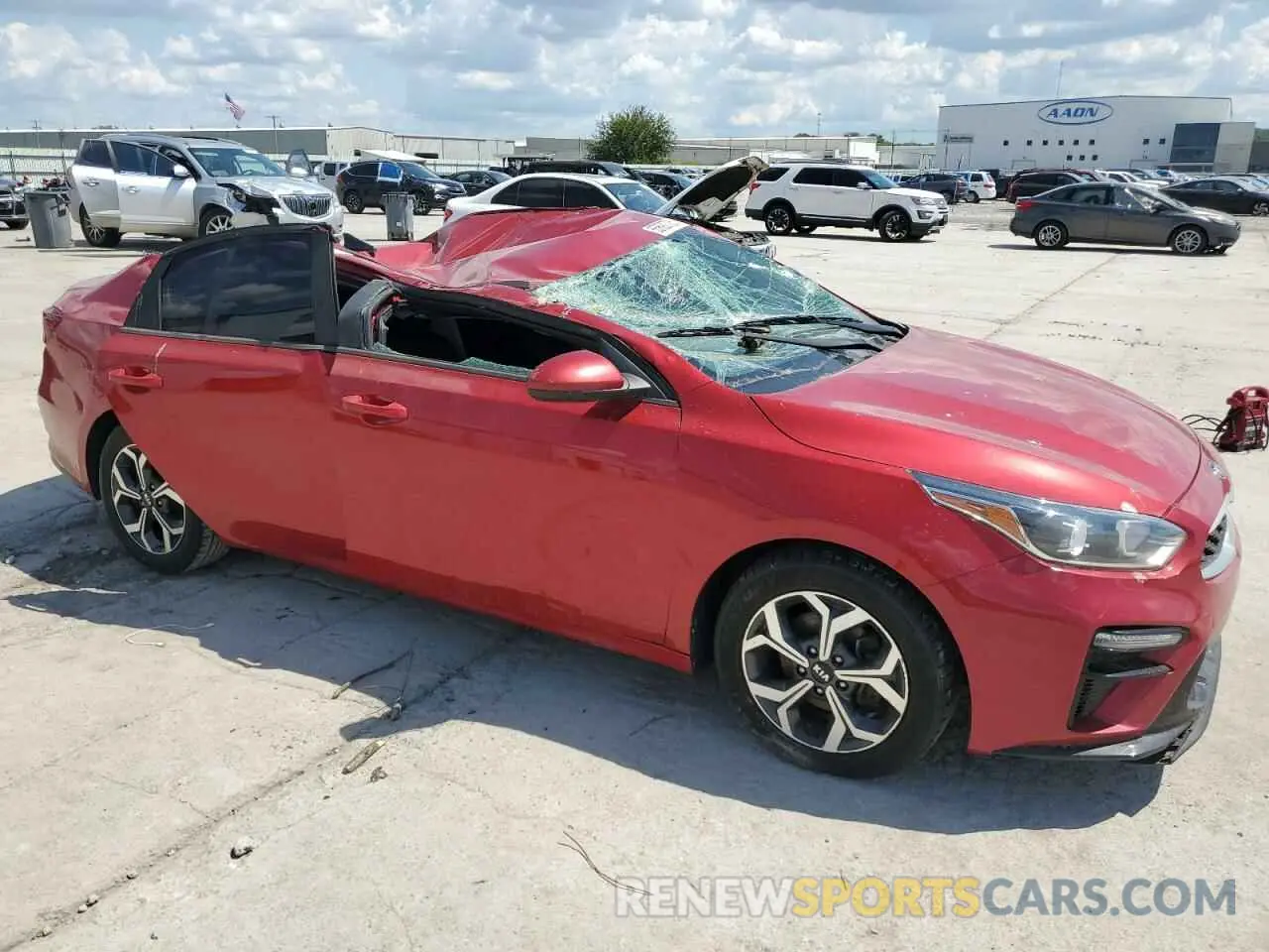4 Photograph of a damaged car 3KPF24AD3KE005958 KIA FORTE 2019
