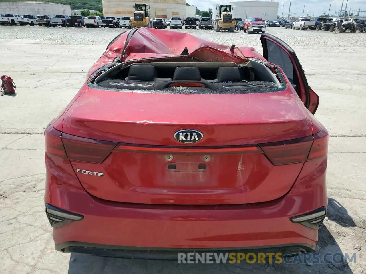 6 Photograph of a damaged car 3KPF24AD3KE005958 KIA FORTE 2019