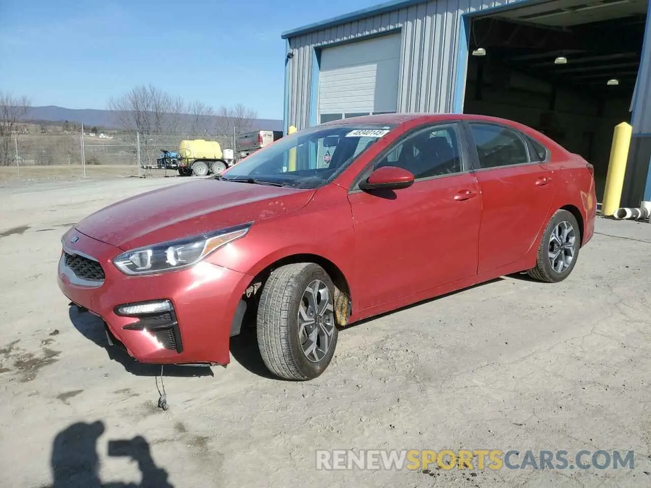 1 Photograph of a damaged car 3KPF24AD3KE006947 KIA FORTE 2019