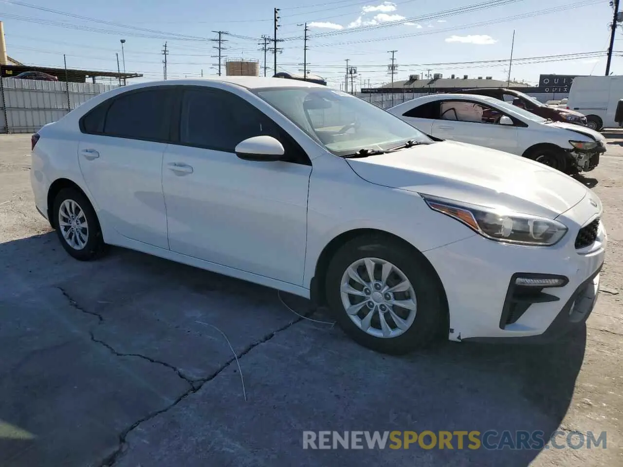 4 Photograph of a damaged car 3KPF24AD3KE011548 KIA FORTE 2019