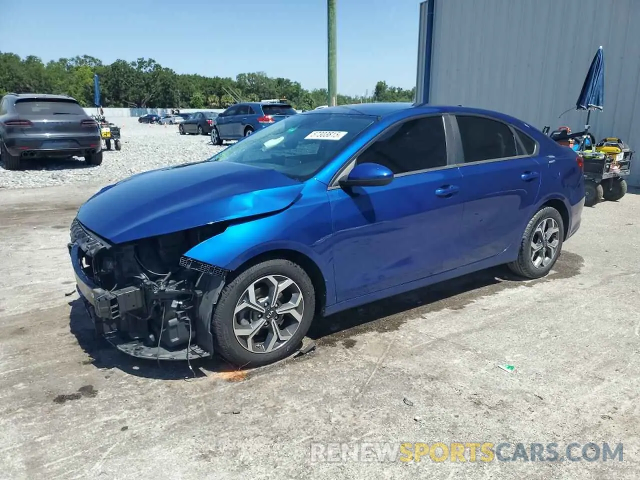 1 Photograph of a damaged car 3KPF24AD3KE024123 KIA FORTE 2019