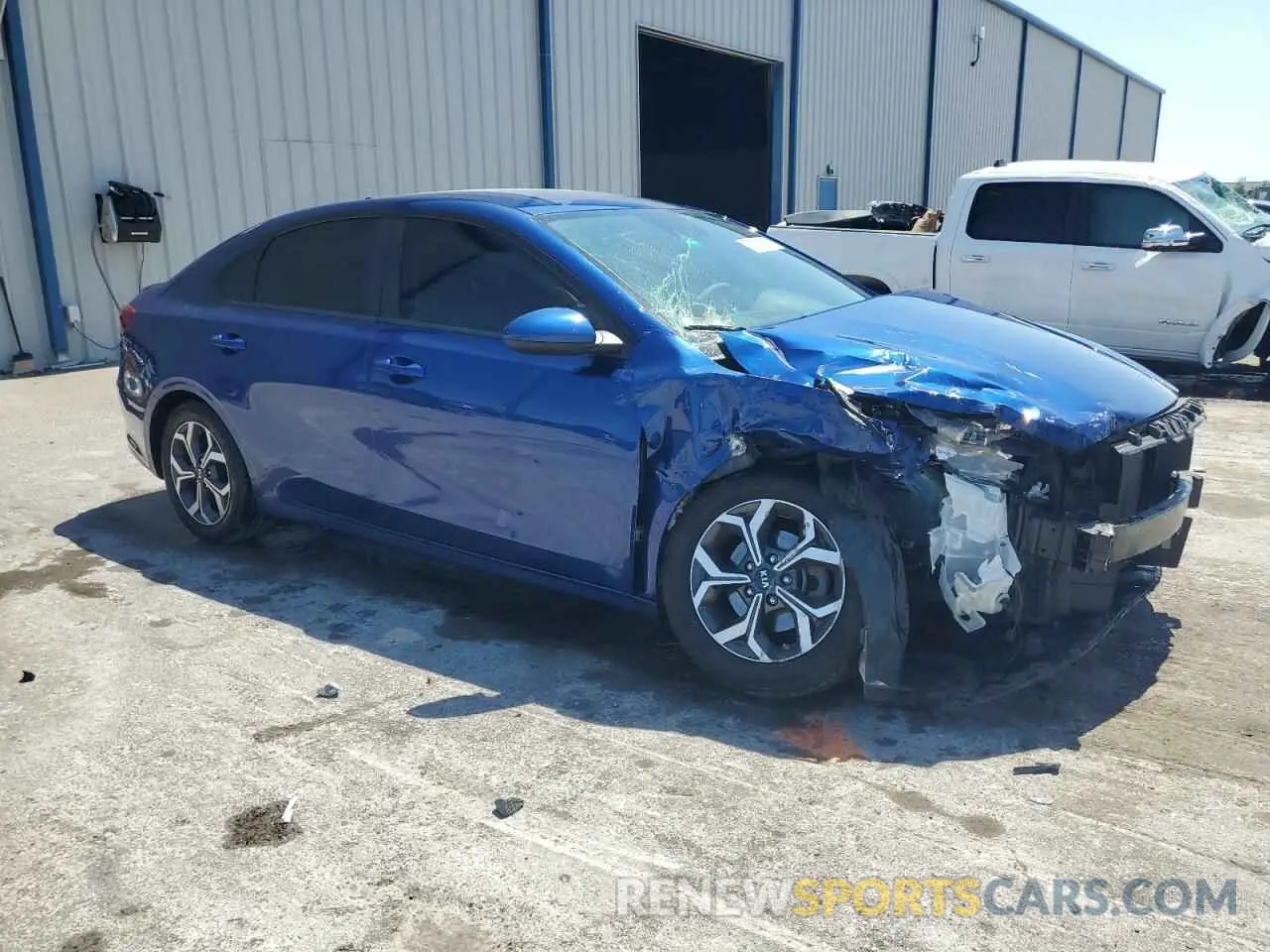 4 Photograph of a damaged car 3KPF24AD3KE024123 KIA FORTE 2019