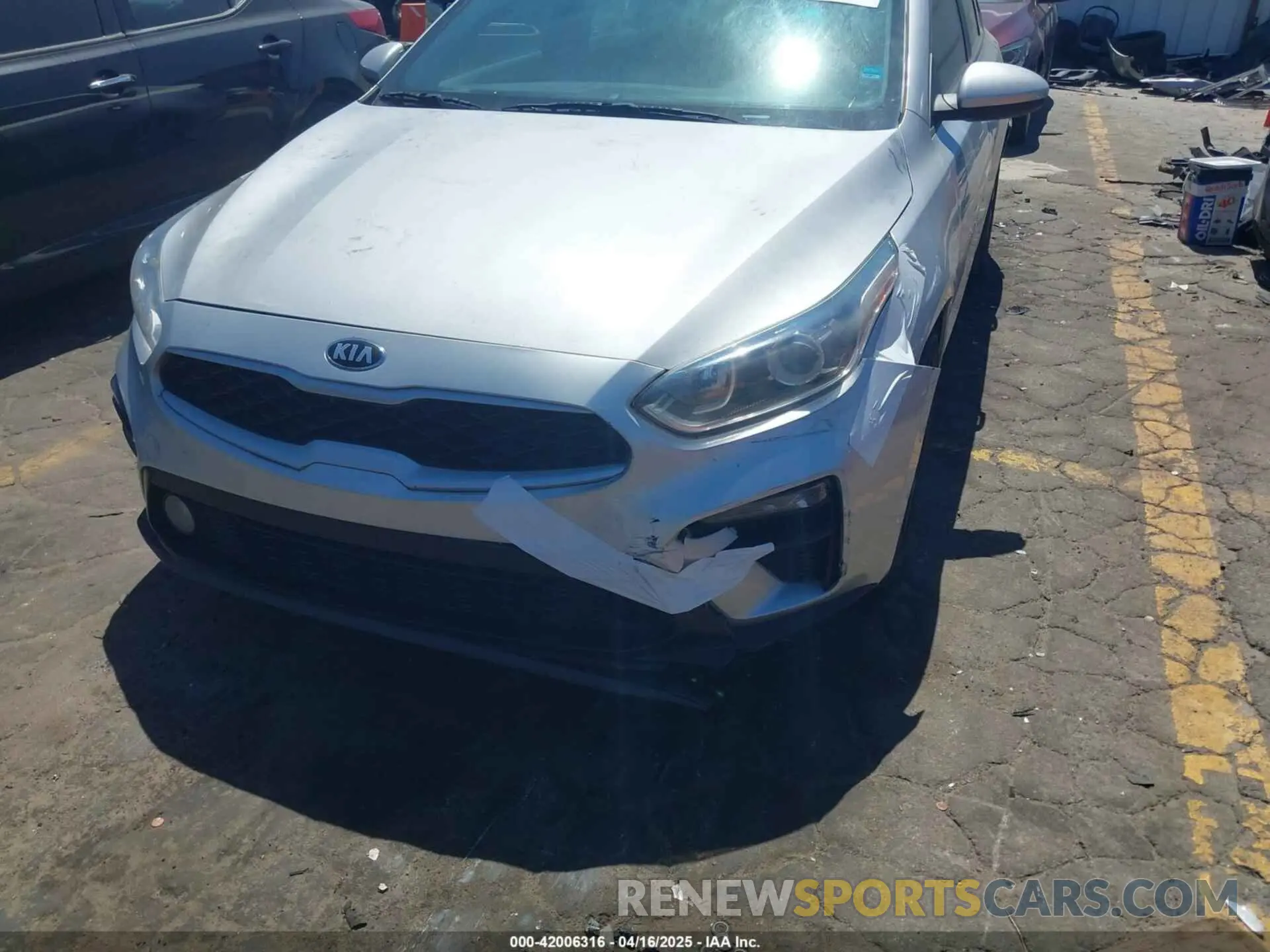 16 Photograph of a damaged car 3KPF24AD3KE030116 KIA FORTE 2019