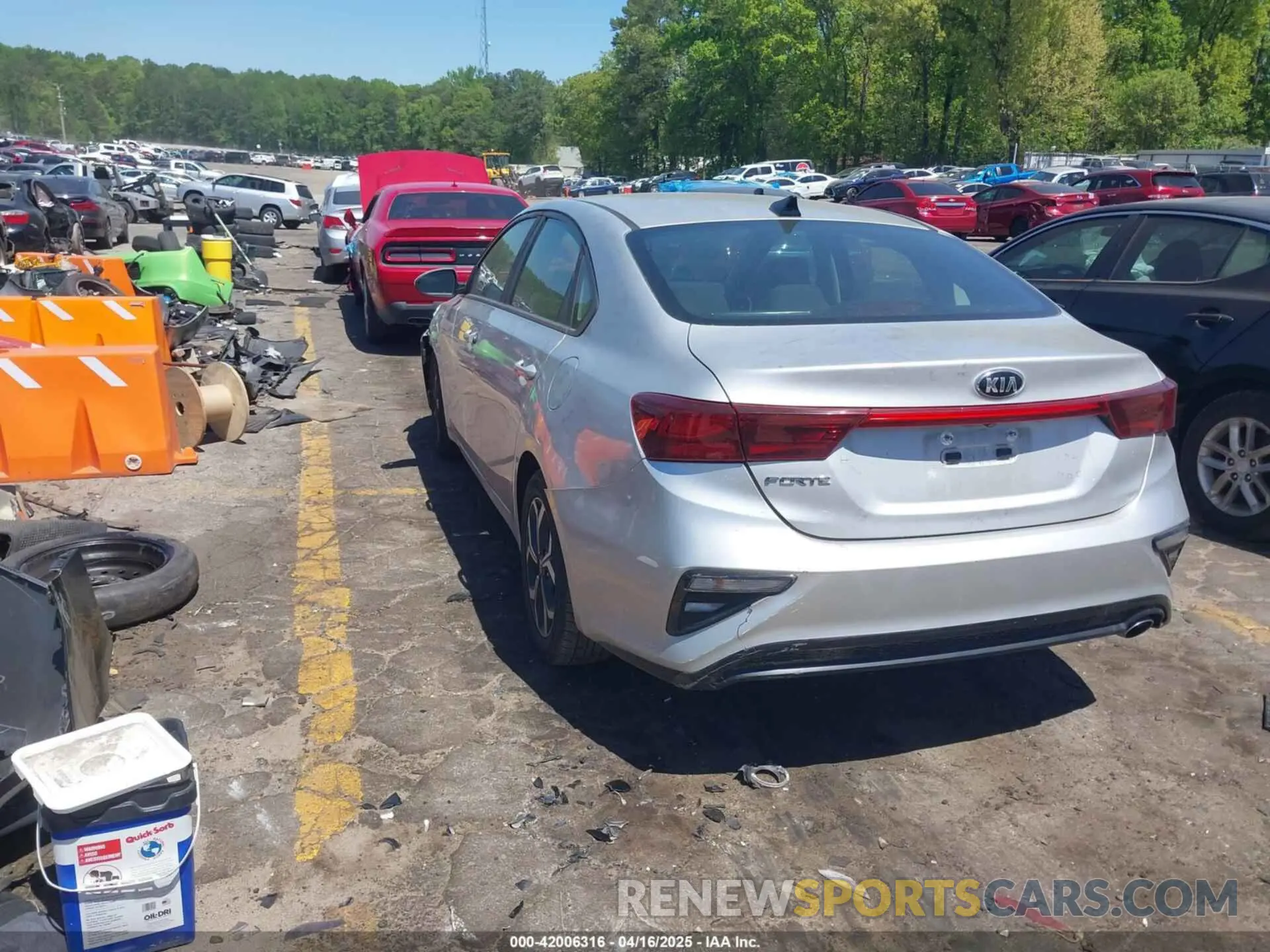 3 Photograph of a damaged car 3KPF24AD3KE030116 KIA FORTE 2019