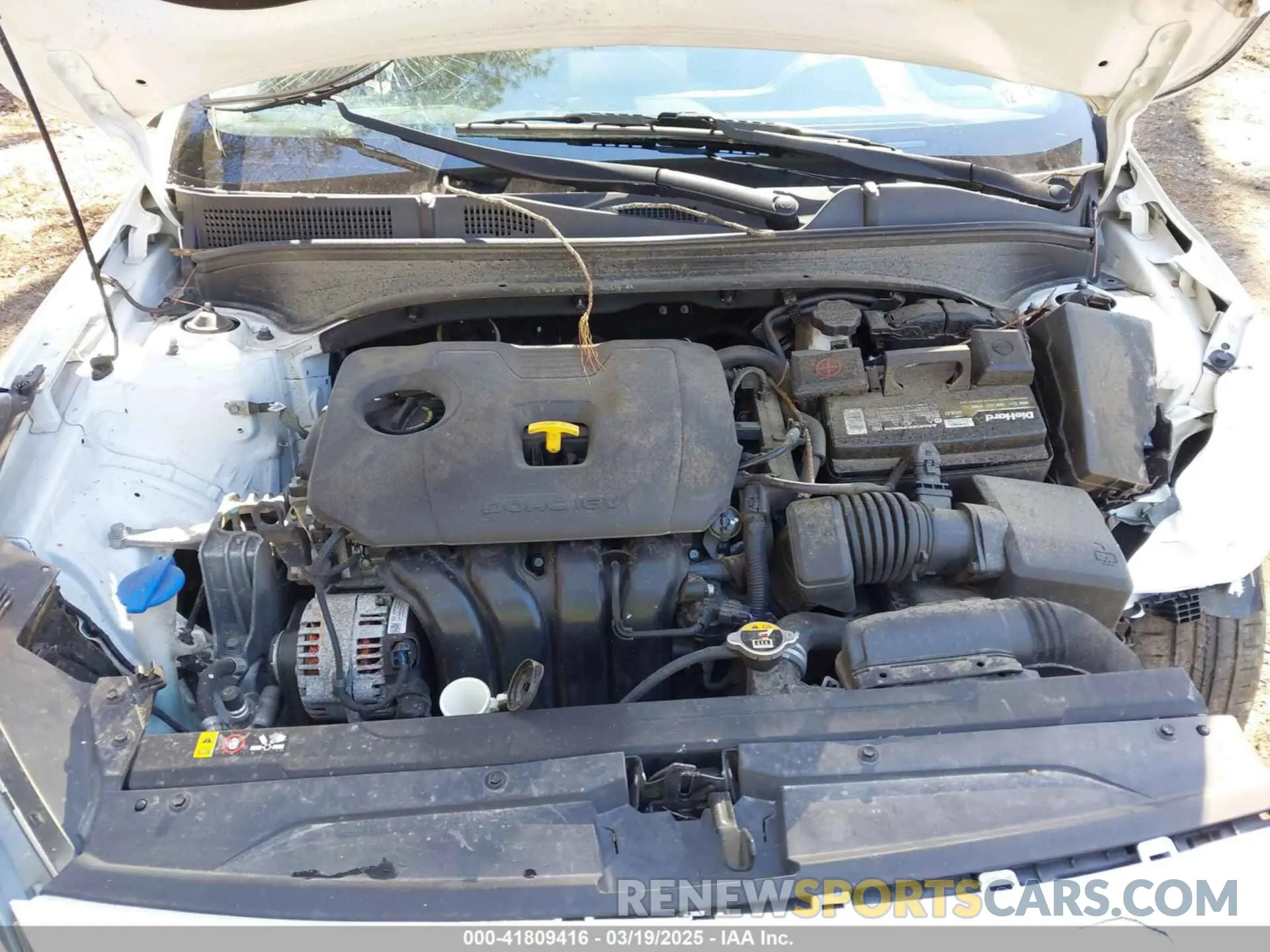 10 Photograph of a damaged car 3KPF24AD3KE041519 KIA FORTE 2019