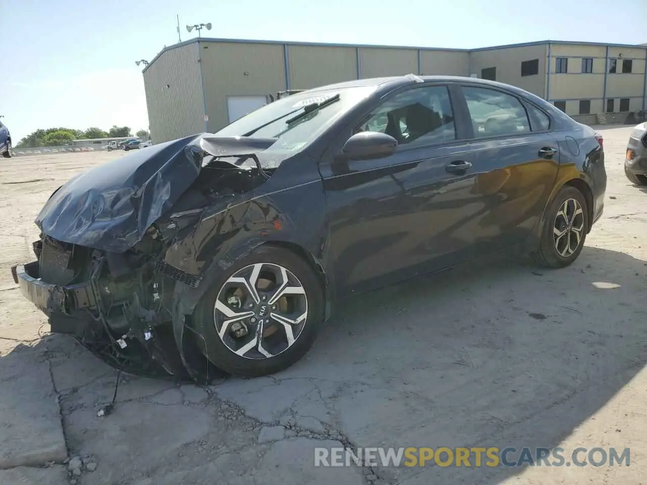 1 Photograph of a damaged car 3KPF24AD3KE046137 KIA FORTE 2019