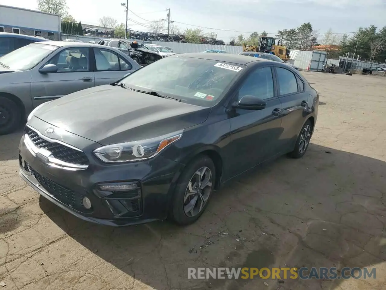1 Photograph of a damaged car 3KPF24AD3KE047238 KIA FORTE 2019