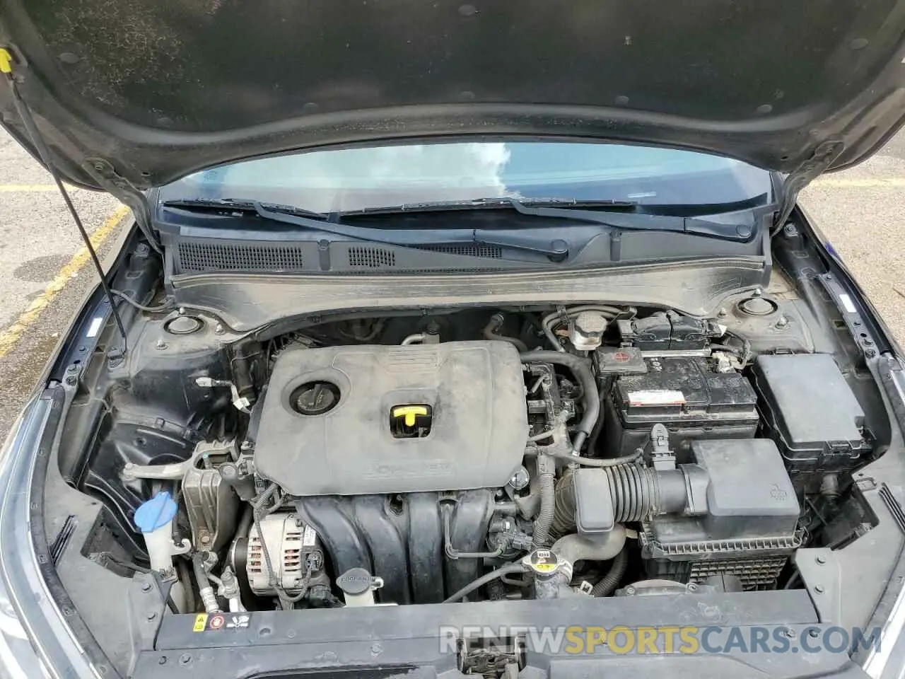 11 Photograph of a damaged car 3KPF24AD3KE052794 KIA FORTE 2019