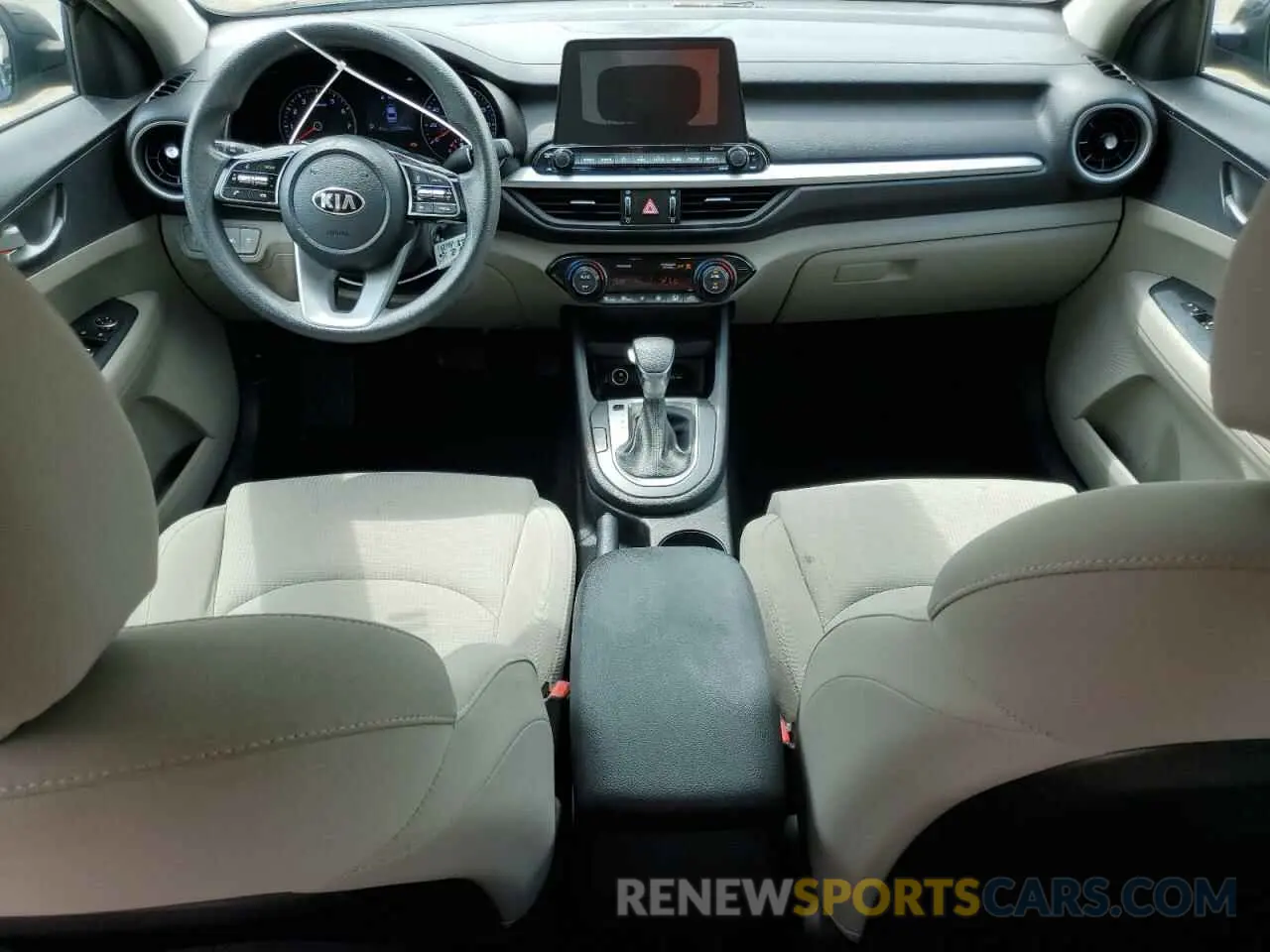 8 Photograph of a damaged car 3KPF24AD3KE052794 KIA FORTE 2019