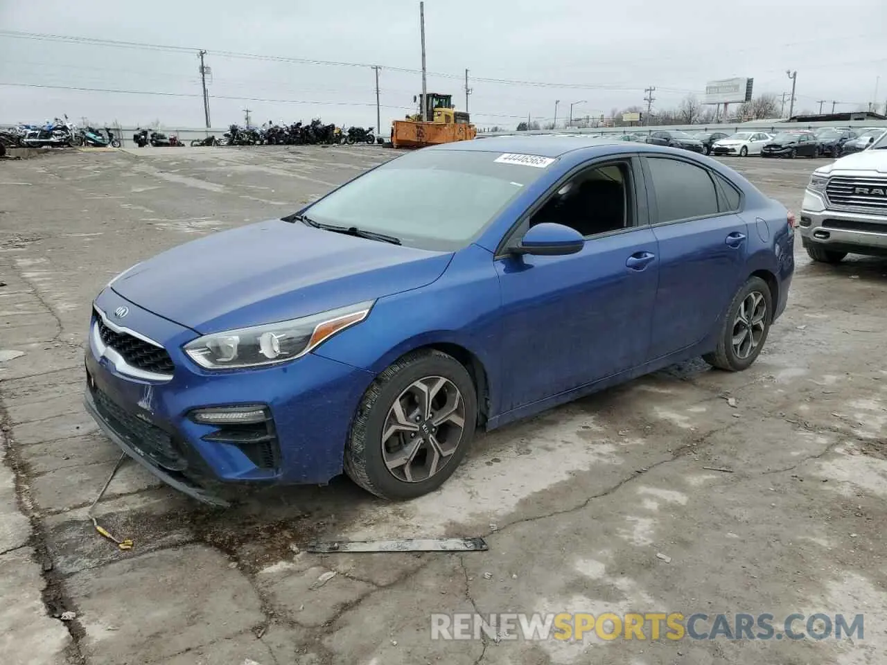 1 Photograph of a damaged car 3KPF24AD3KE061415 KIA FORTE 2019