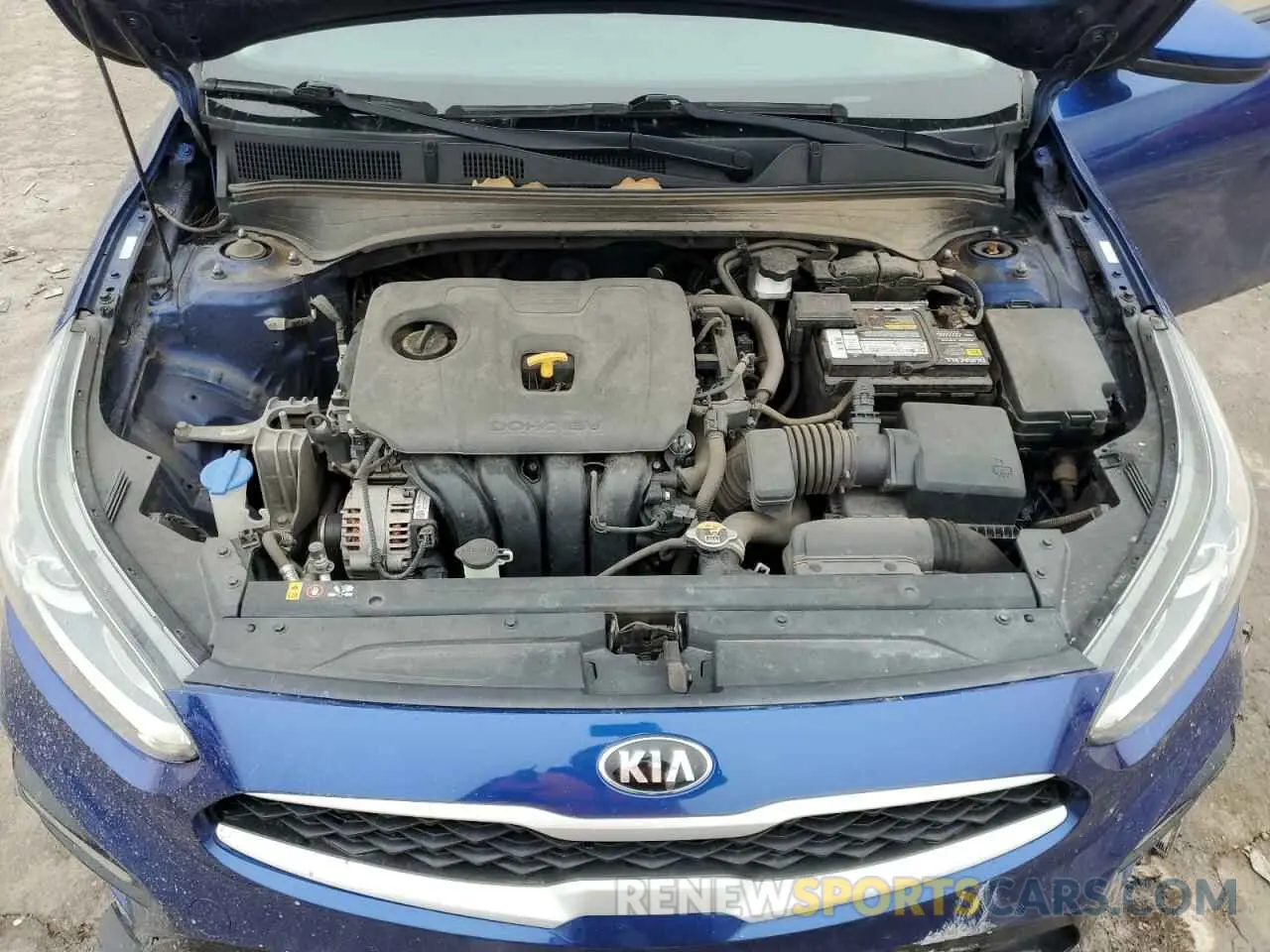 11 Photograph of a damaged car 3KPF24AD3KE061415 KIA FORTE 2019