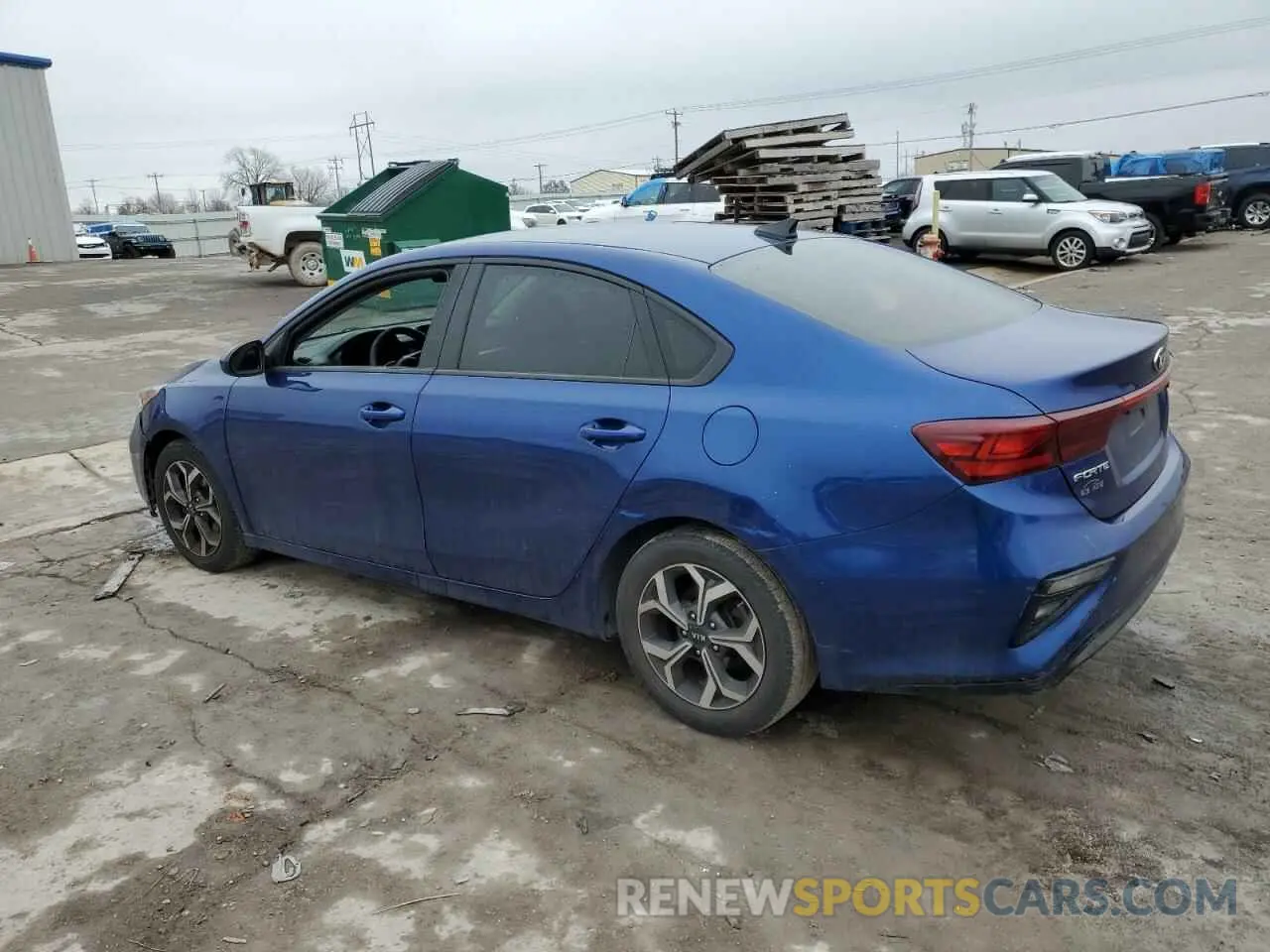 2 Photograph of a damaged car 3KPF24AD3KE061415 KIA FORTE 2019