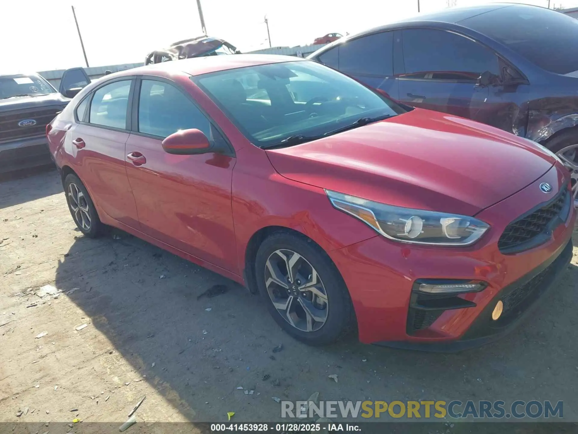 1 Photograph of a damaged car 3KPF24AD3KE096584 KIA FORTE 2019