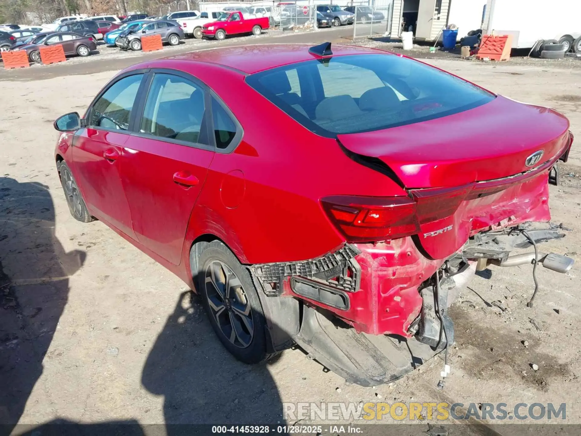 3 Photograph of a damaged car 3KPF24AD3KE096584 KIA FORTE 2019