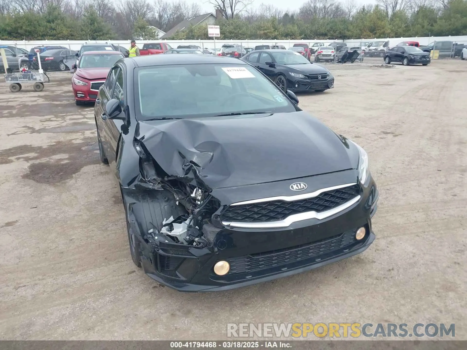 1 Photograph of a damaged car 3KPF24AD3KE108278 KIA FORTE 2019