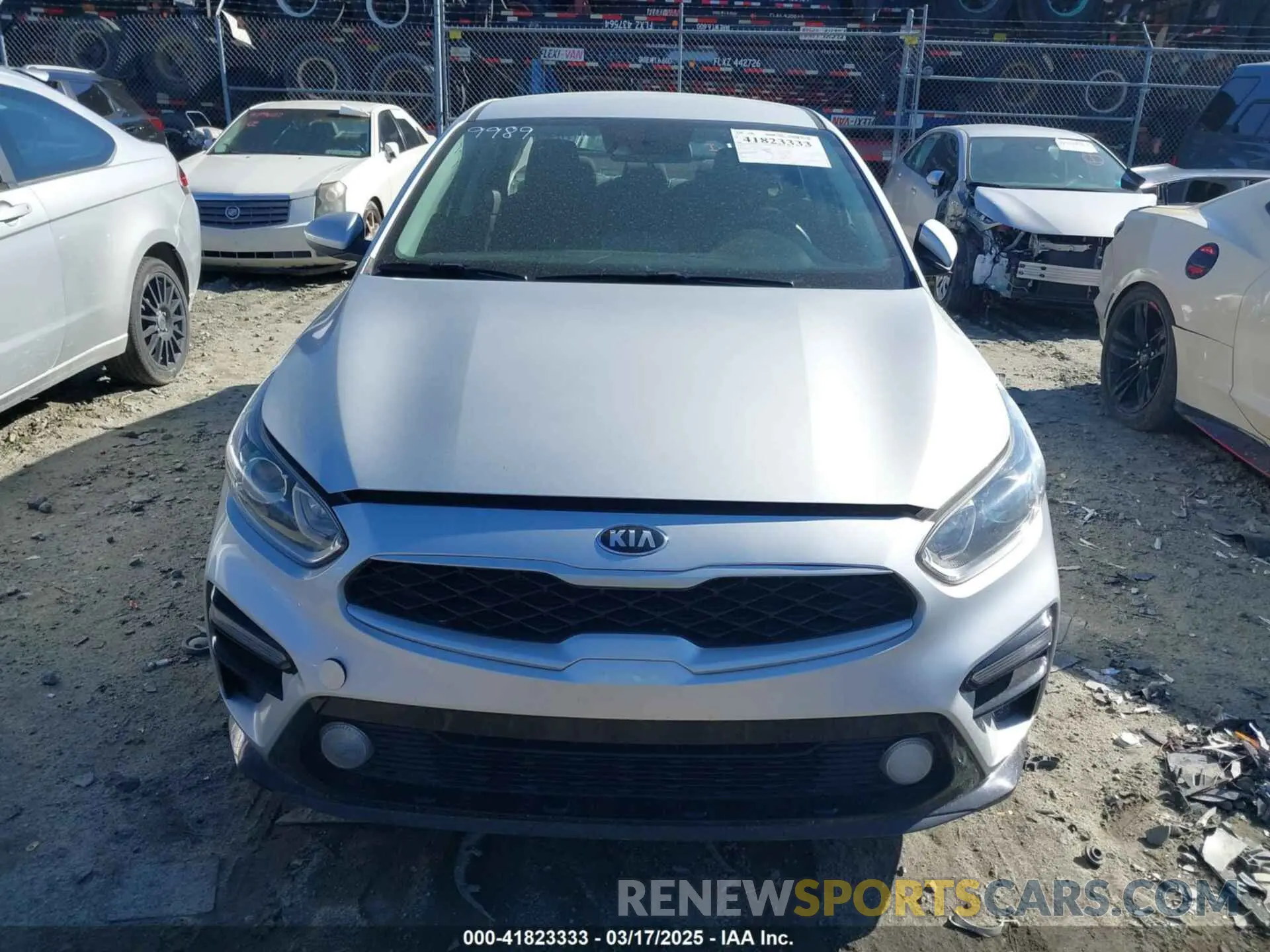 11 Photograph of a damaged car 3KPF24AD3KE118762 KIA FORTE 2019
