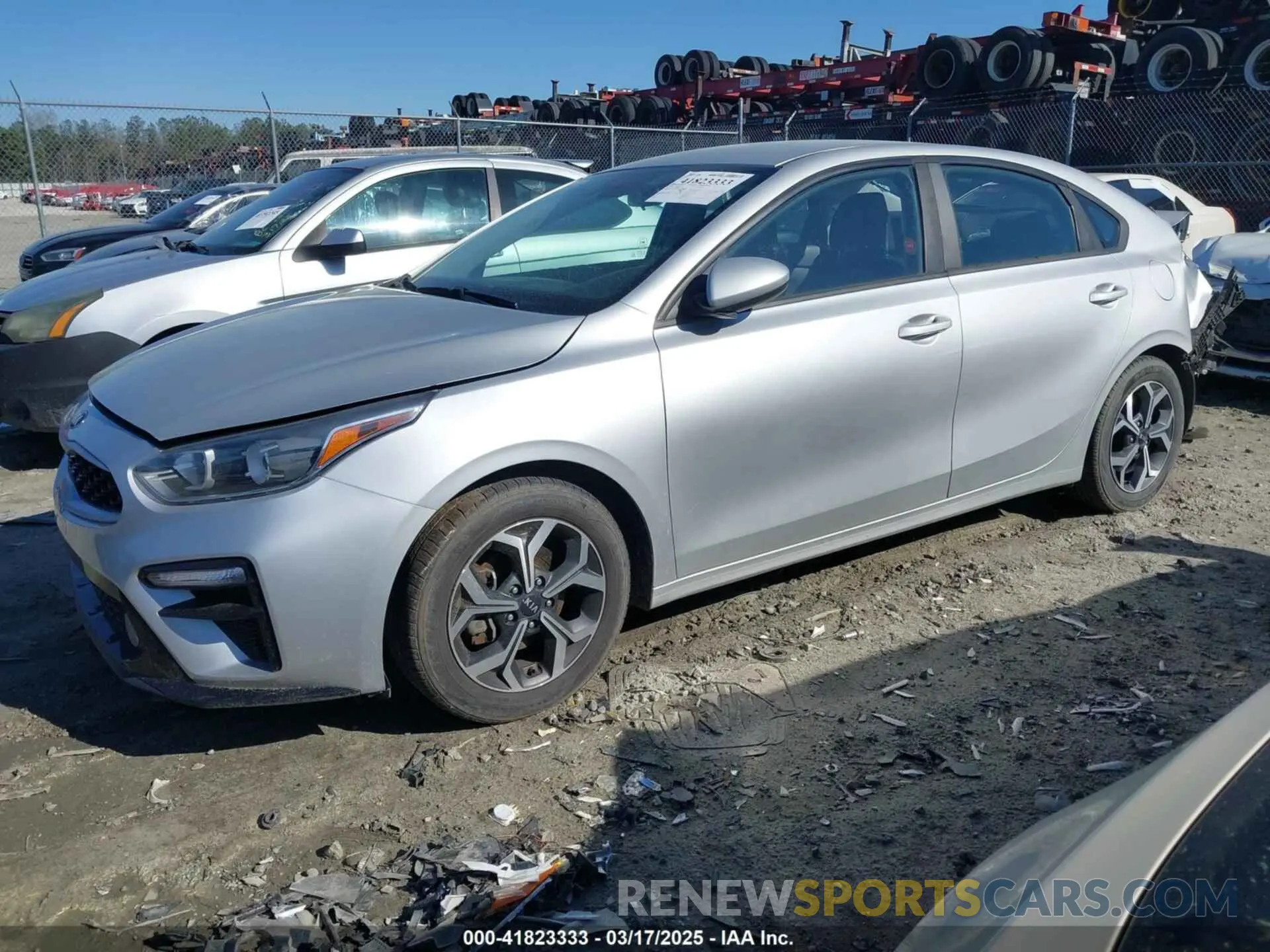 2 Photograph of a damaged car 3KPF24AD3KE118762 KIA FORTE 2019