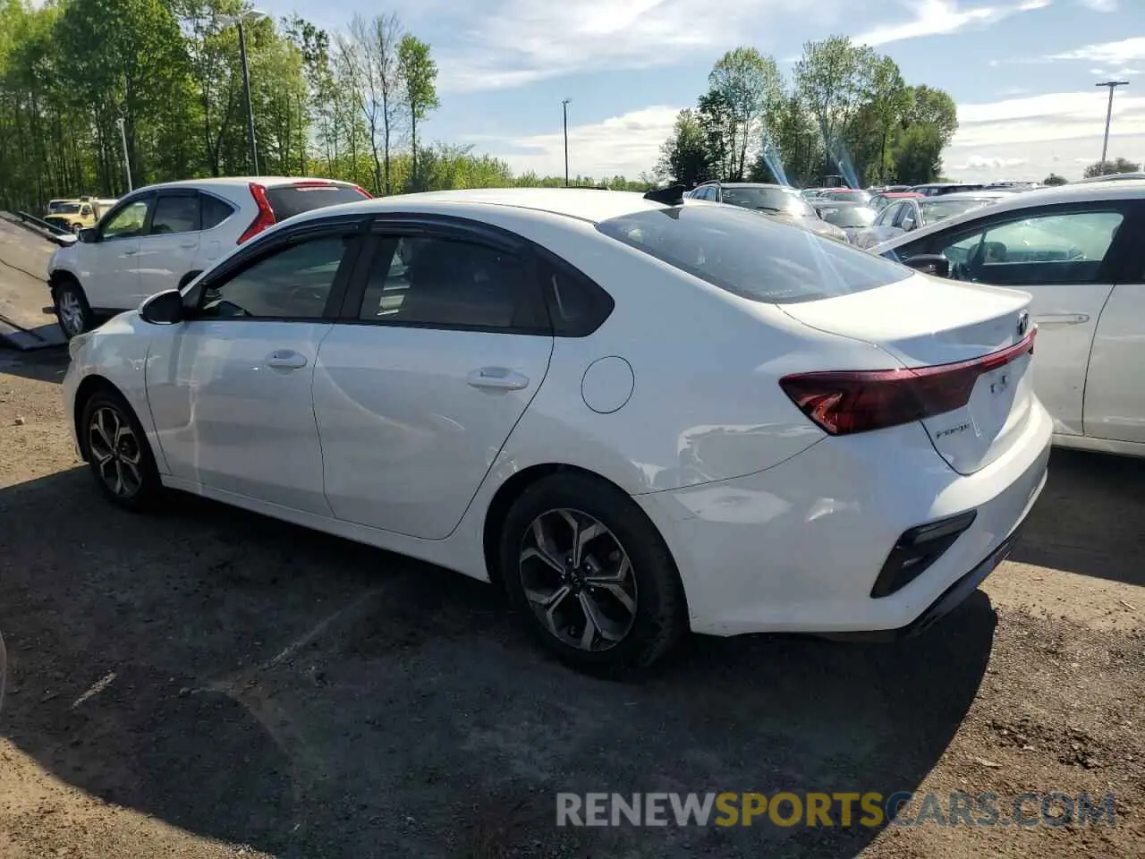 2 Photograph of a damaged car 3KPF24AD4KE008349 KIA FORTE 2019