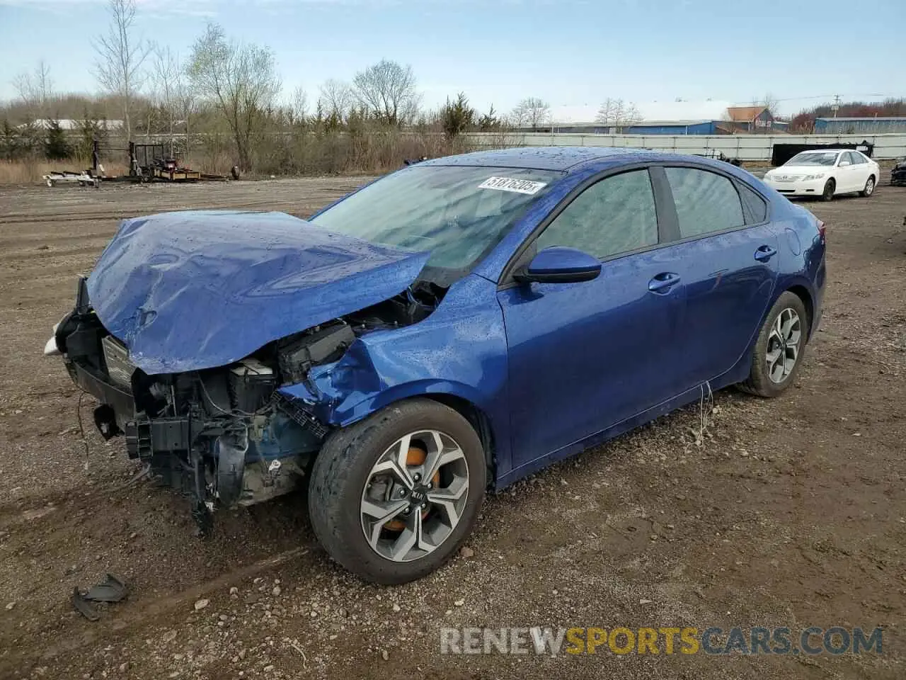 1 Photograph of a damaged car 3KPF24AD4KE028388 KIA FORTE 2019