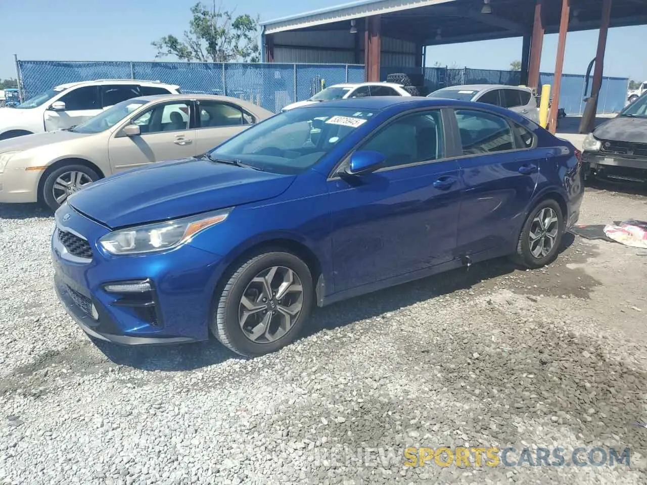 1 Photograph of a damaged car 3KPF24AD4KE029332 KIA FORTE 2019