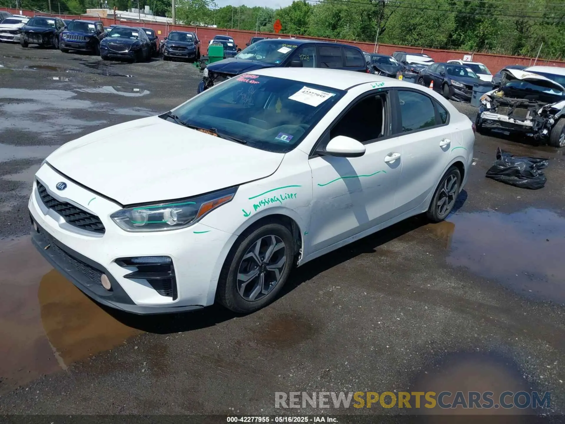 2 Photograph of a damaged car 3KPF24AD4KE040301 KIA FORTE 2019