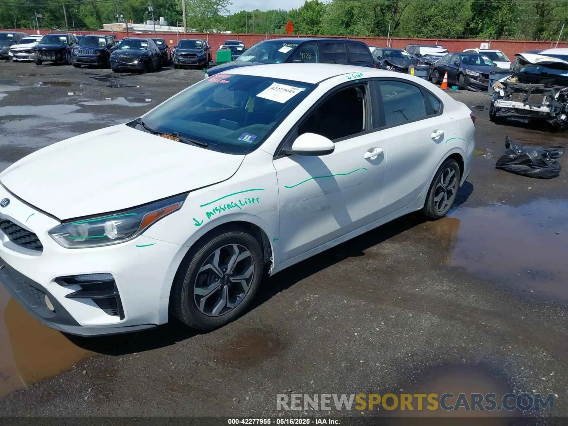 6 Photograph of a damaged car 3KPF24AD4KE040301 KIA FORTE 2019