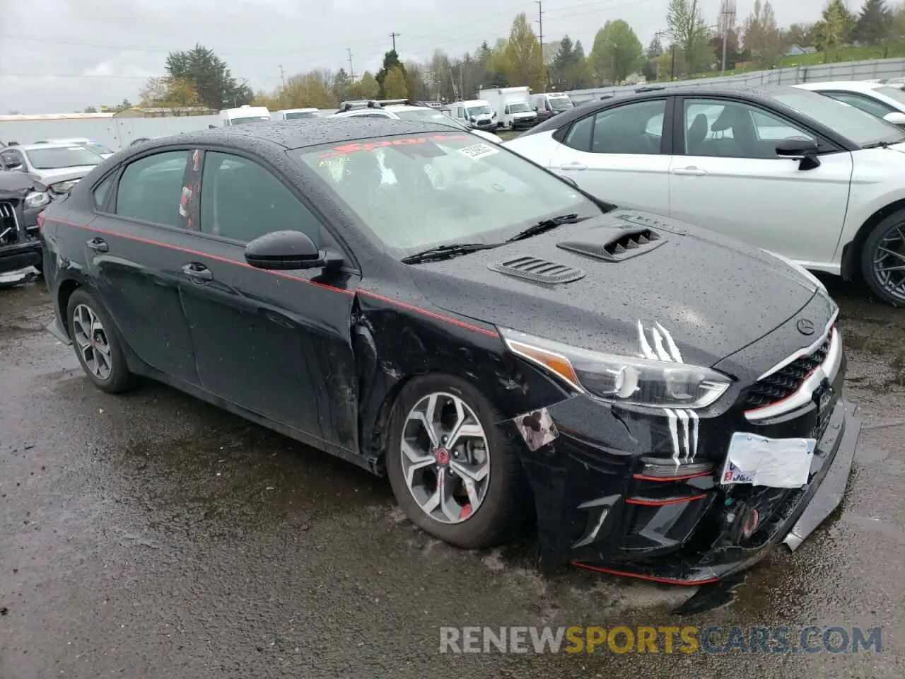 4 Photograph of a damaged car 3KPF24AD4KE041738 KIA FORTE 2019