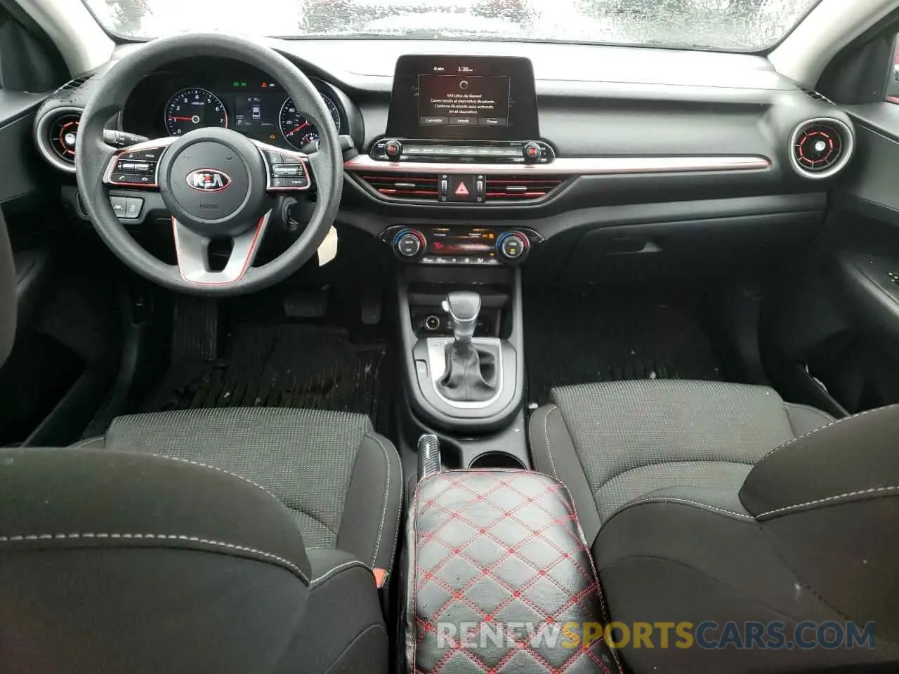 8 Photograph of a damaged car 3KPF24AD4KE041738 KIA FORTE 2019