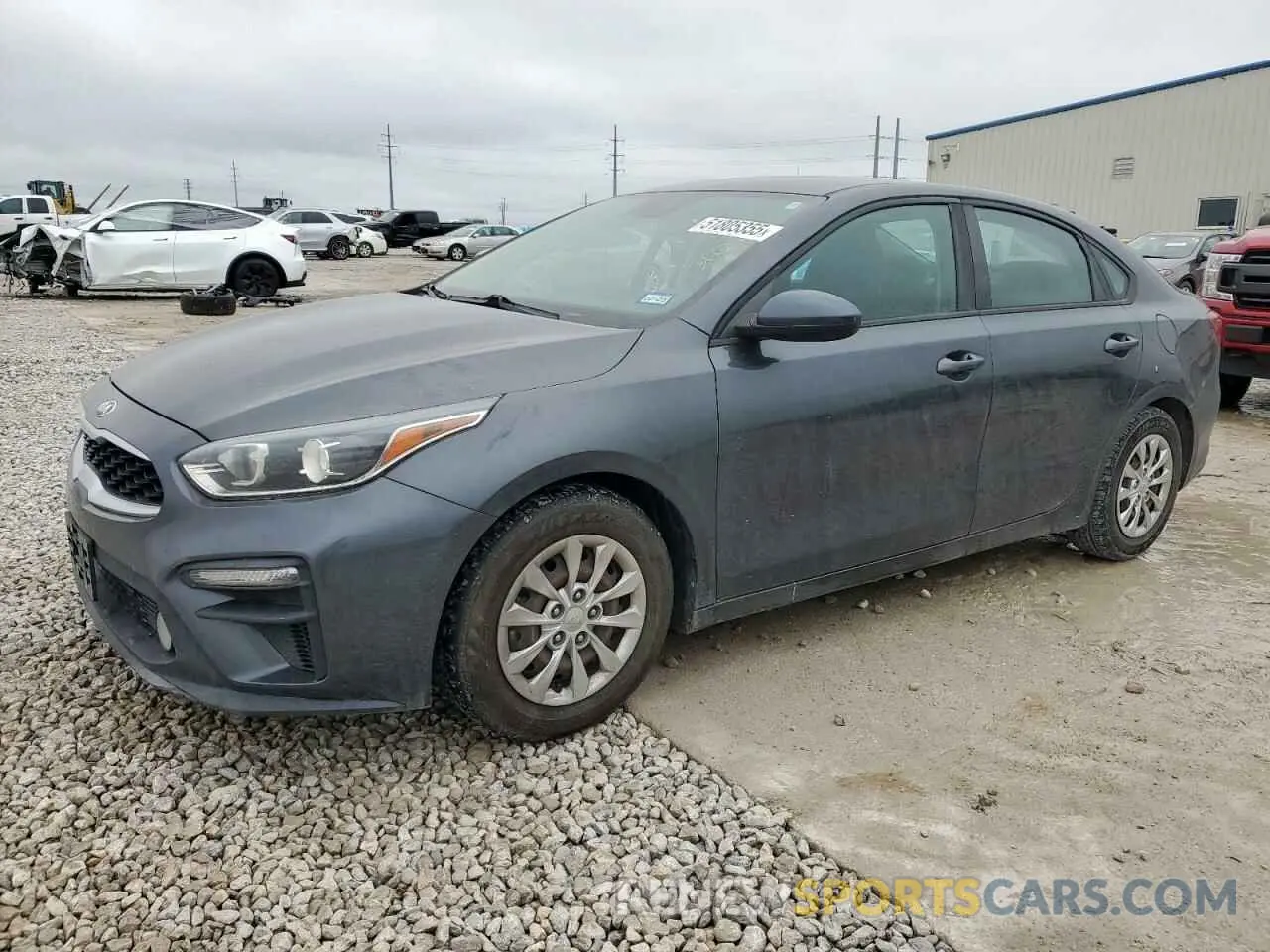 1 Photograph of a damaged car 3KPF24AD4KE049094 KIA FORTE 2019