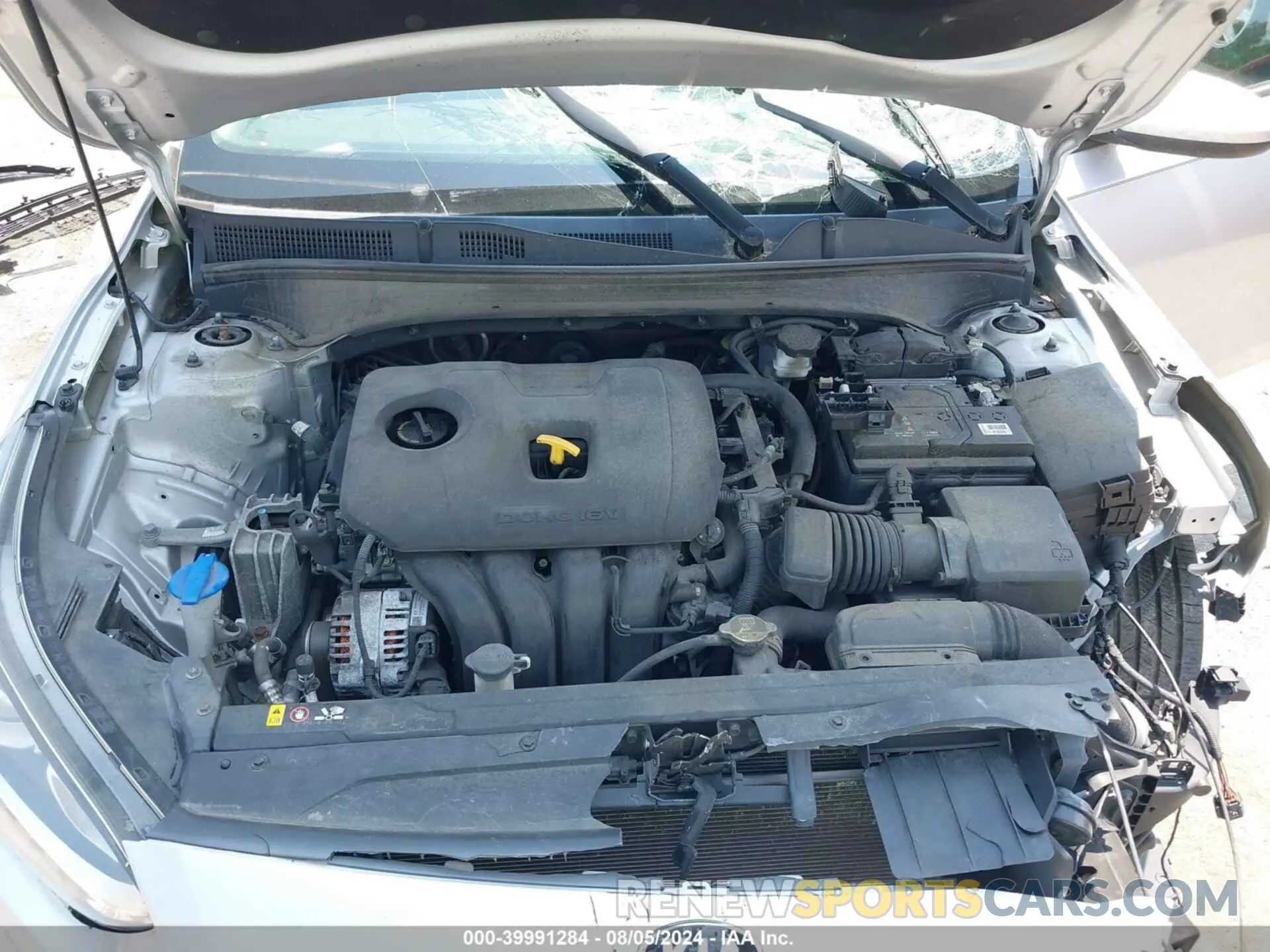 10 Photograph of a damaged car 3KPF24AD4KE058961 KIA FORTE 2019