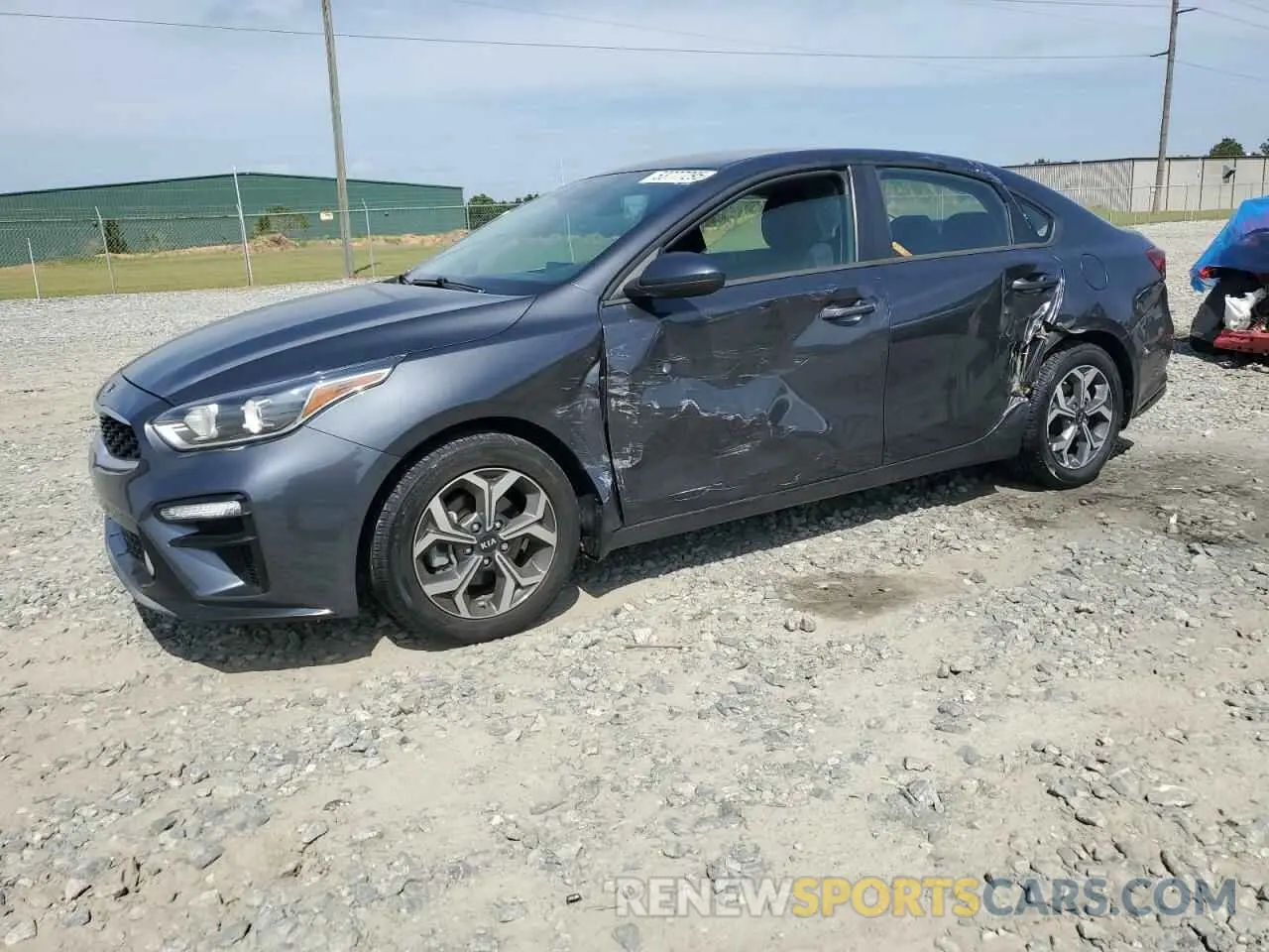 1 Photograph of a damaged car 3KPF24AD4KE060404 KIA FORTE 2019