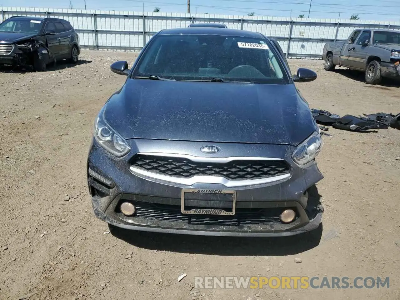 5 Photograph of a damaged car 3KPF24AD4KE076182 KIA FORTE 2019